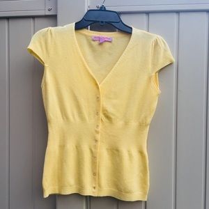 Princess Highway Yellow Short Sleeve Size Small